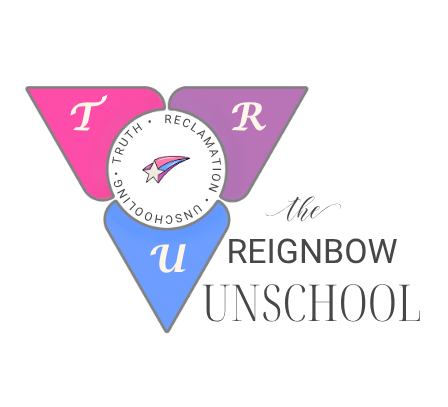 The Reignbow Unschool Complete Logo